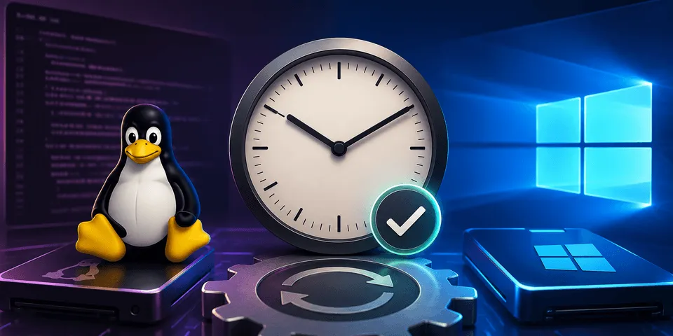 Dual boot: sincronizando o relógio entre sistemas