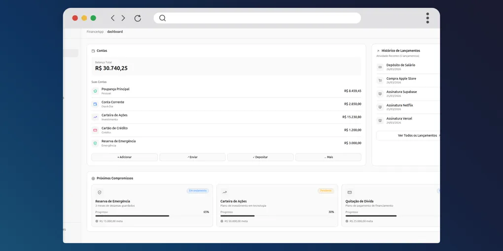 MVP Finance Dashboard