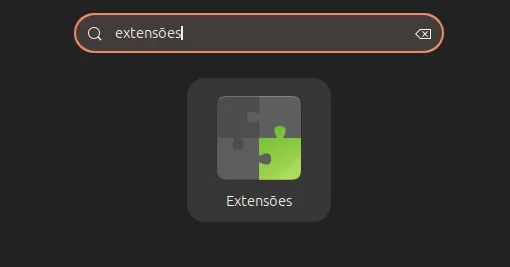 Ubuntu extensões